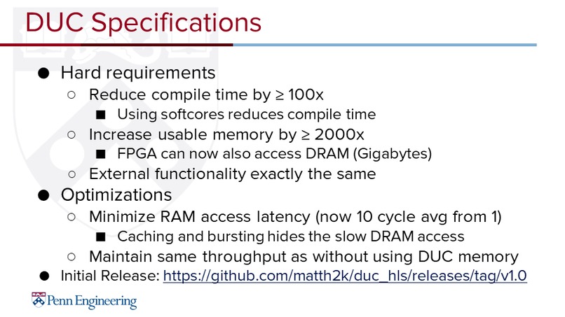Team 25: DUC - Data Unlimited Compile for FPGAs – screenshot 3