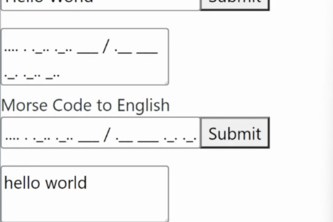 Global Hack Week Morse Code Translator