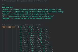 Morse Code Translator
