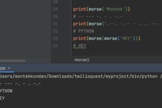 Morse code translator 