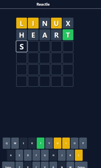 Wordle Clone – screenshot 1