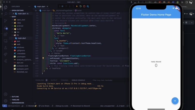 Exploreing a new Language – screenshot 1