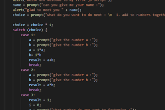 learning new language (javascript)