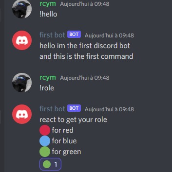 other challenge using Autocode (second discord bot) – screenshot 1