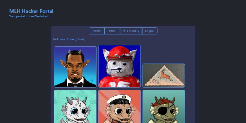 NFT Gallery – screenshot 1