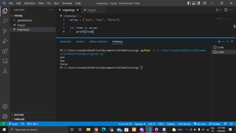 Explore a new Language – screenshot 2