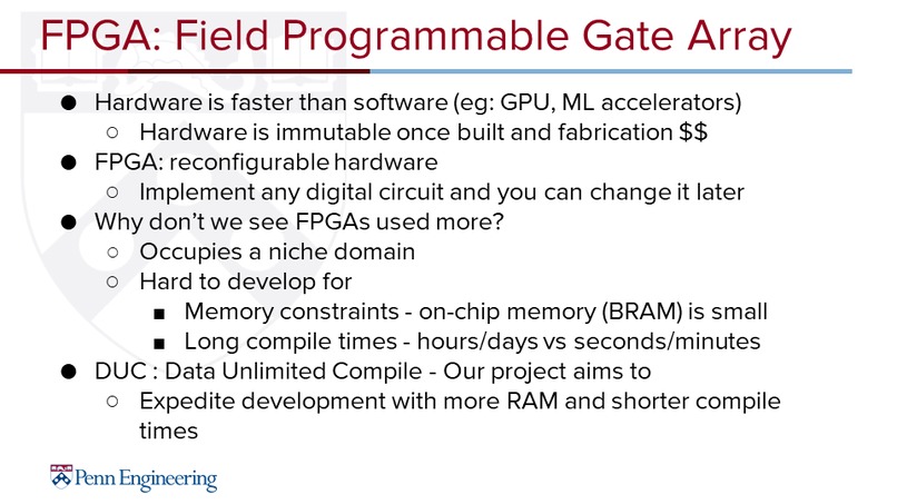 Team 25: DUC (Data Unlimited Compile) for FPGAs – screenshot 2
