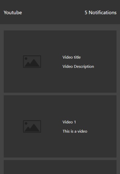 Redesign Mobile app – screenshot 1