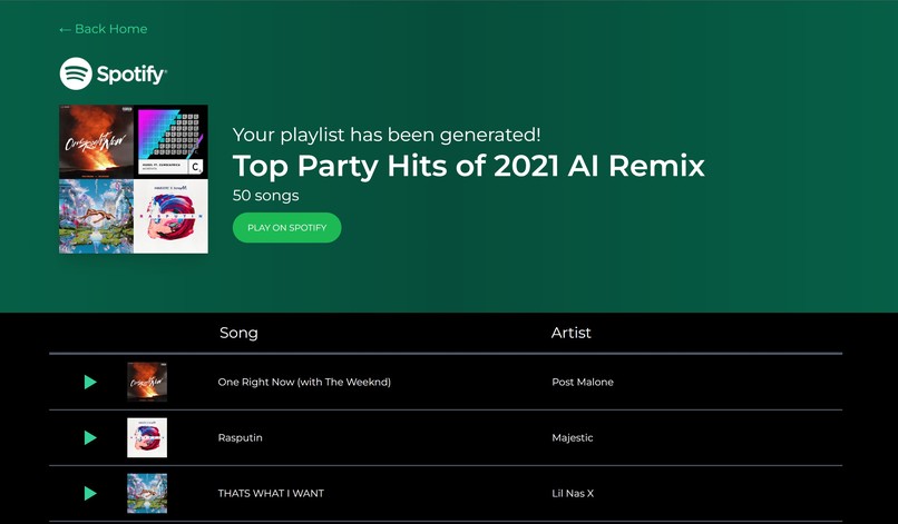 Mixerify – screenshot 1