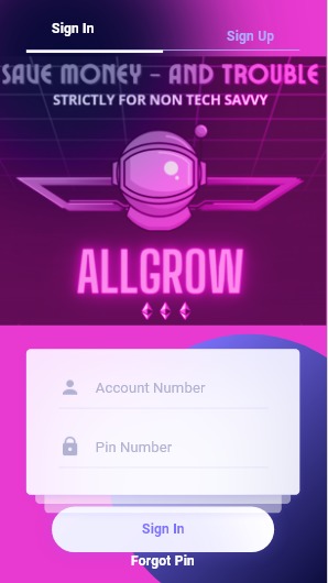 AllGrow - The Financial Inclusion App – screenshot 2