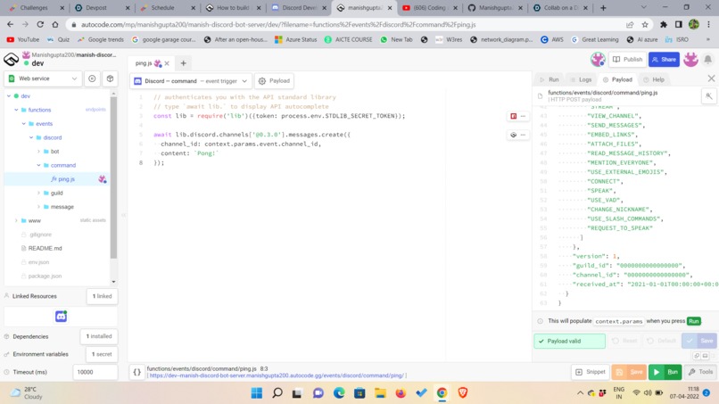 Discord Bot – screenshot 3