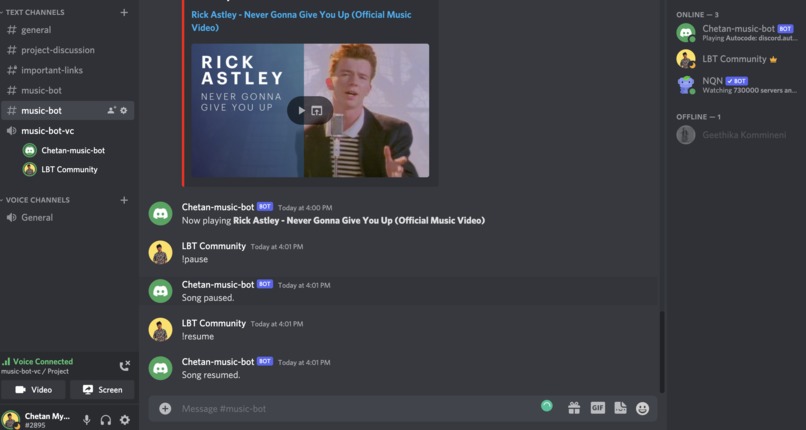 Chetan Music Bot – screenshot 3