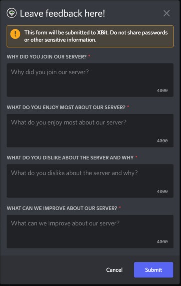 Feedback Discord Bot – screenshot 2