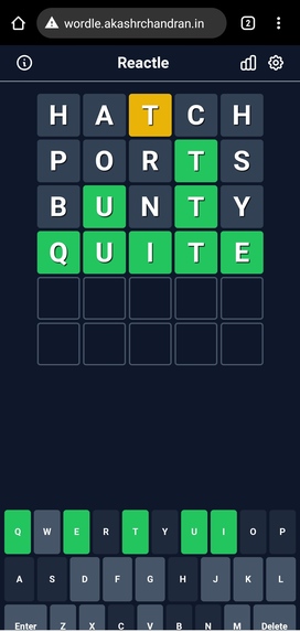 Wordle Clone  – screenshot 1