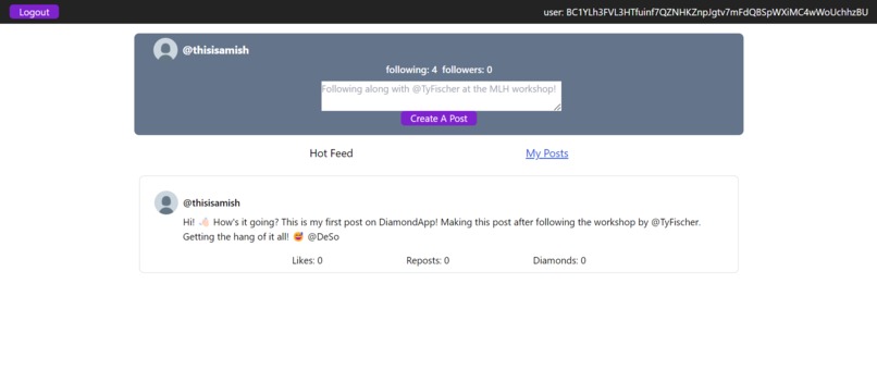 DeSo Social App – screenshot 1
