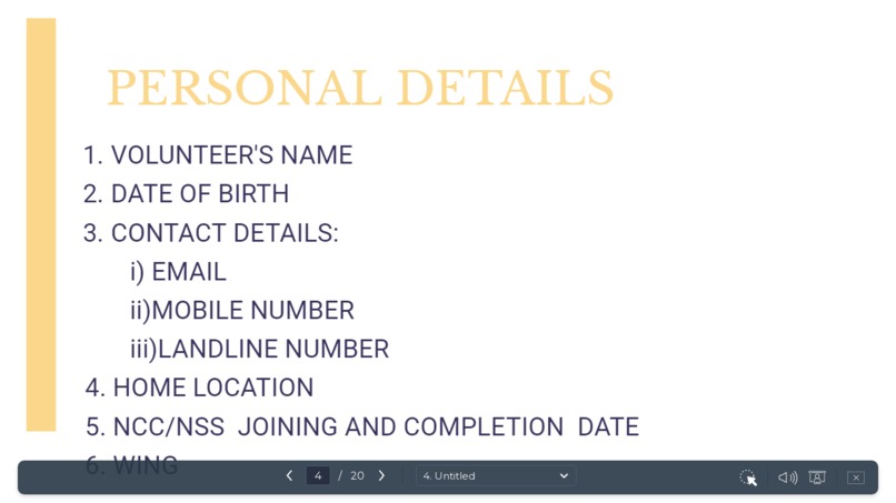COMMUNITY CONNECT WITH NDRF FOR NCC AND NSS VOLUNTEERS – screenshot 2