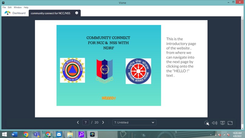 COMMUNITY CONNECT WITH NDRF FOR NCC AND NSS VOLUNTEERS – screenshot 8