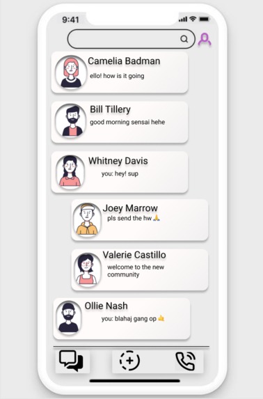 concept brand "decentralized chat" – screenshot 1
