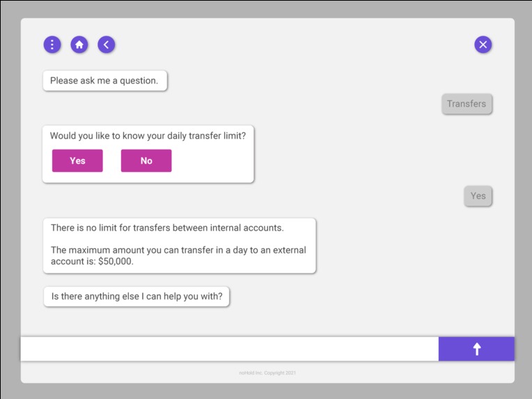 Virtual Call Center Agent (VCCA) – screenshot 1