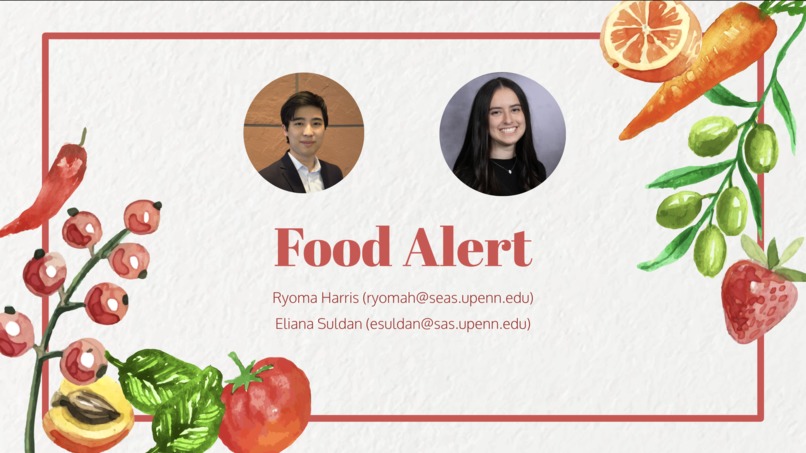Food Alert – screenshot 1