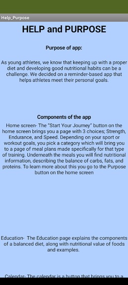 AthlEAT – screenshot 5