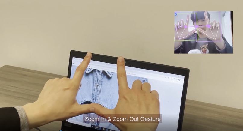 Gesture Interface and Online Experience – screenshot 1
