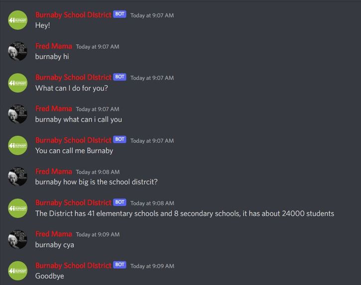 Discord Bot for Schools Devpost
