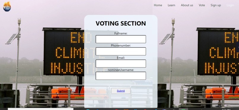 Team Simba : MazingiraBoraWebsite – screenshot 8