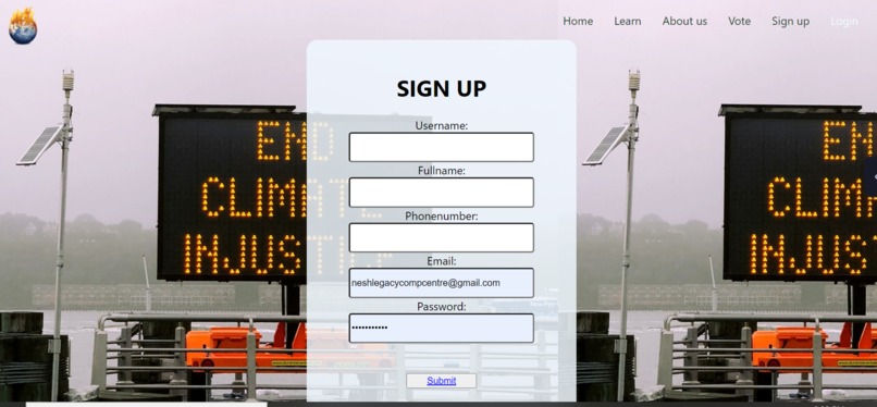 Team Simba : MazingiraBoraWebsite – screenshot 9