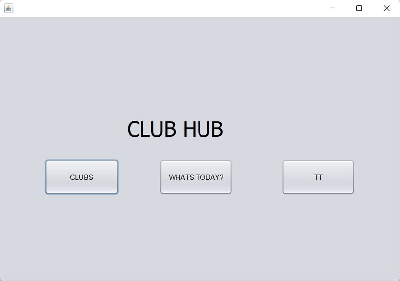 CLUBHUB – screenshot 1