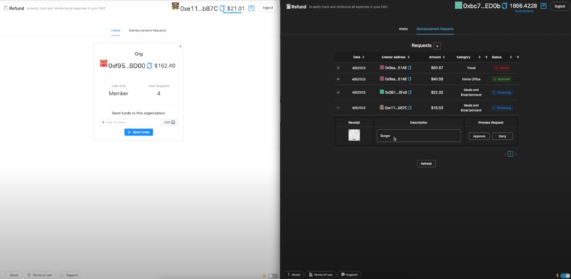 Refund – screenshot 2