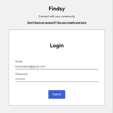 Findsy – screenshot 2