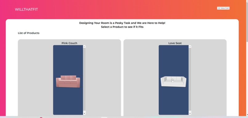 willthatfit – screenshot 1
