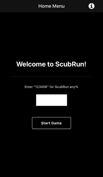 ScubRun – screenshot 1