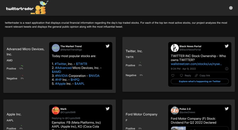 twittertrader – screenshot 3