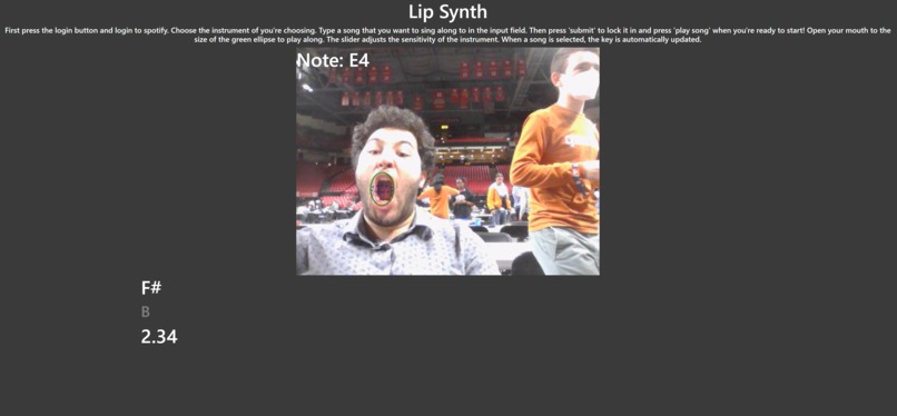 Lip Synth – screenshot 1