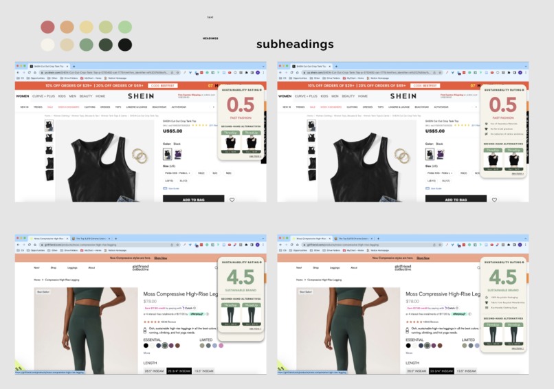 Fast Fashion Extension – screenshot 1