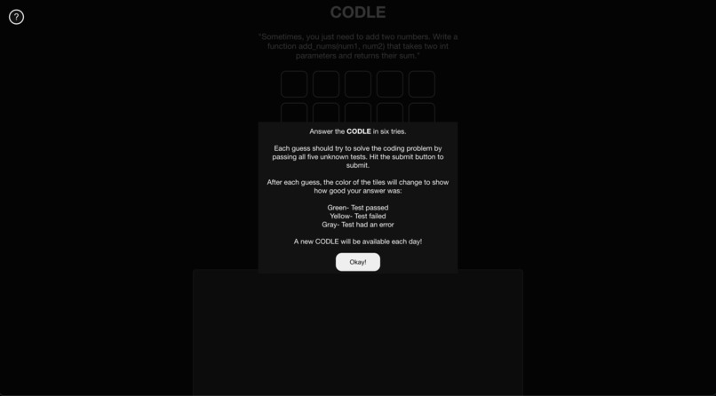 Codle – screenshot 1