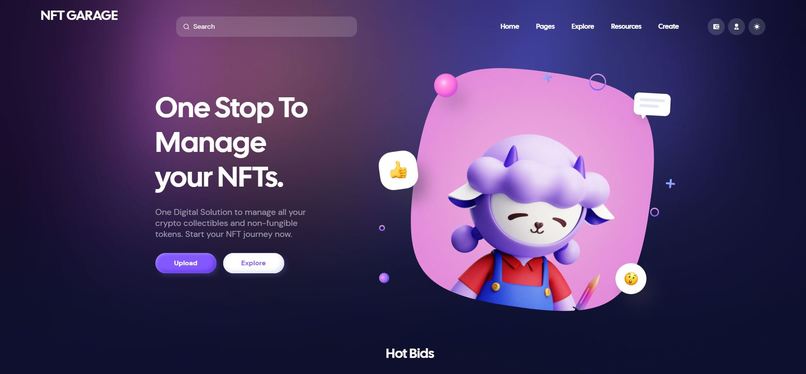 NFT Garage – screenshot 1