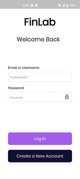 FinLab – screenshot 2