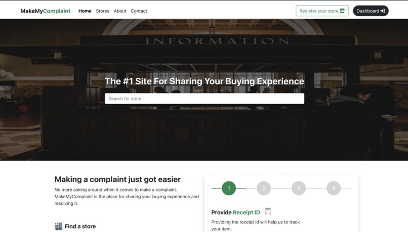 MakeMyComplaint – screenshot 2