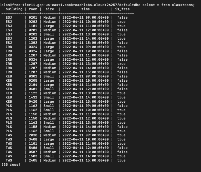 Class Finder – screenshot 2