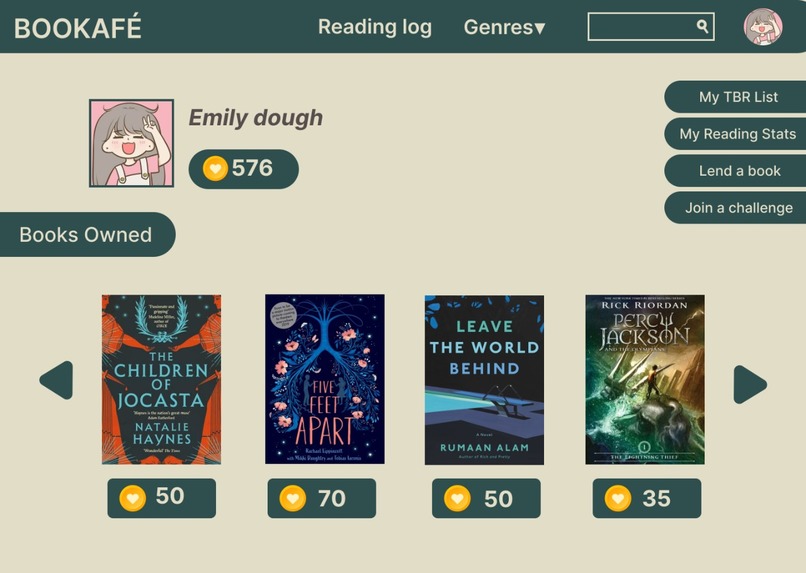 Bookafé – screenshot 4