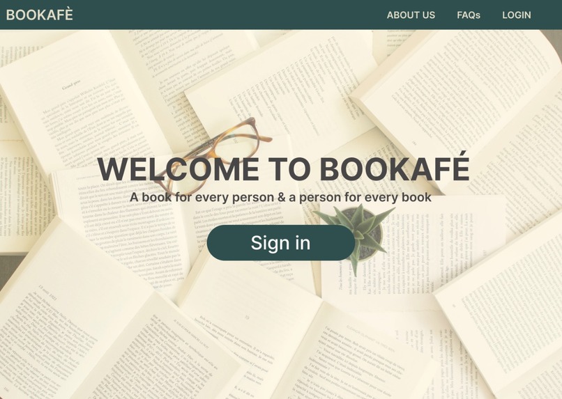 Bookafé – screenshot 1
