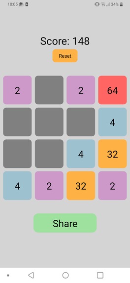 2048 Clone – screenshot 1