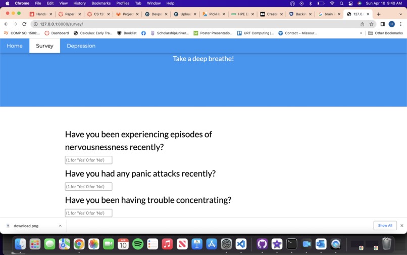 Mental Health Survey – screenshot 5