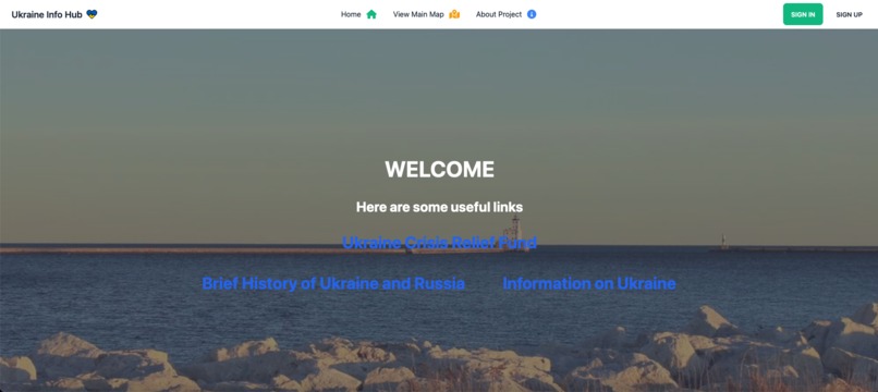 Ukraine Map Info Hub – screenshot 1
