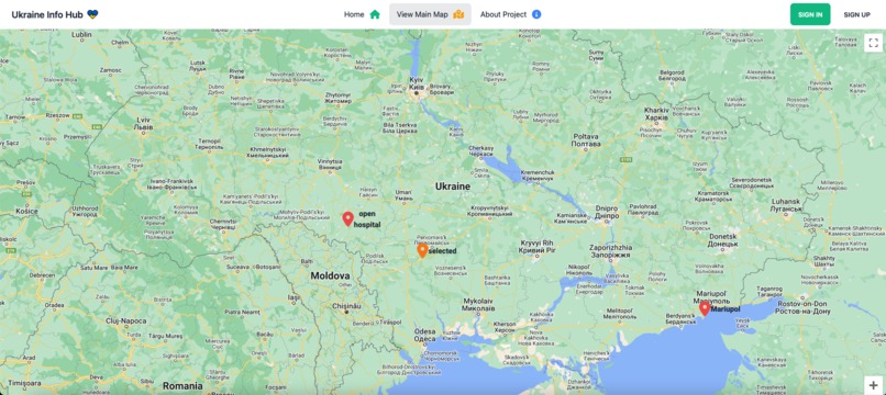 Ukraine Map Info Hub – screenshot 2