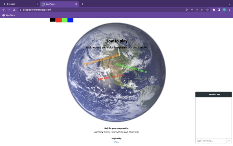 GeoPlace – screenshot 3