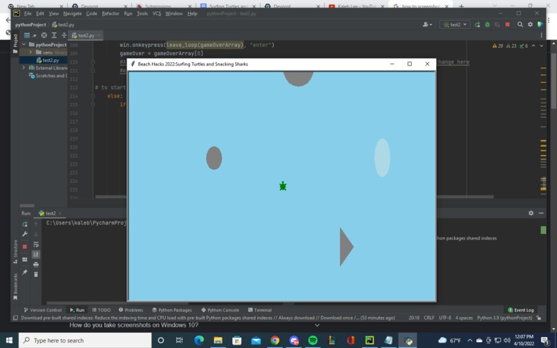 Surfing Turtles and Snaking Sharks – screenshot 1